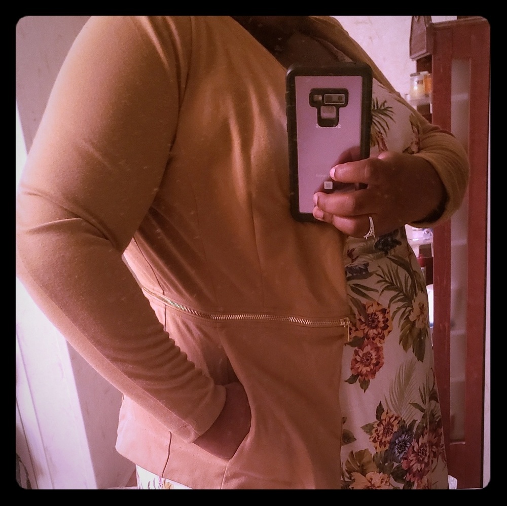 Tan jacket